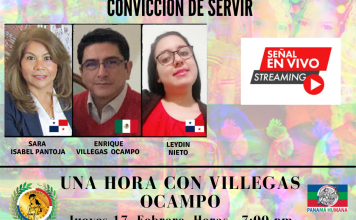 Panamá Humana – Convicción De Servir -Presenta «Una hora con Villegas Ocampo»