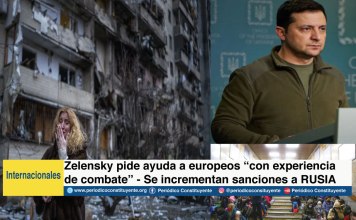 Invasión de Rusia a Ucrania: Kiev está rodeada y Zelensky pide ayuda a europeos “con experiencia de combate”