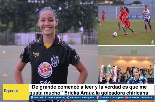 La goleadora chiricana